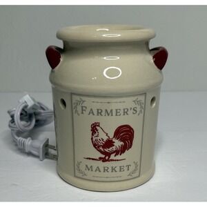 Better Homes & Gardens Scented Wax Warmer Classic Farmhouse Milk‎ Can Rooster